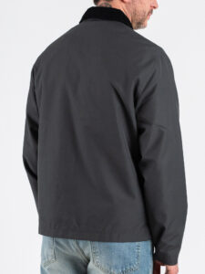 ONLY&SONS Giubbino regular leggero modello Barbour con colletto in velluto KOSMO 22031626 Phantom (7)