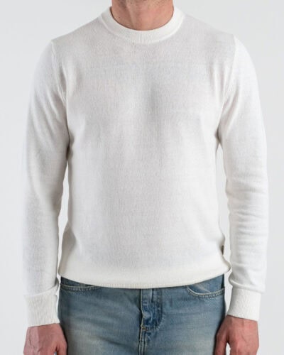 ONLY&SONS Maglione girocollo comodo in cotone REX 22024080 Cloud Dancer