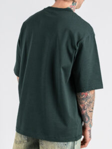 ONLY&SONS T-shirt over boxy fit più grammata MILLENIUM 22027787 Darkest Spruce (5)