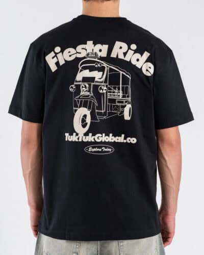 ONLY&SONS T-shirt over in cotone con stampa Taxi fronte/retro FRED 22037478 Black