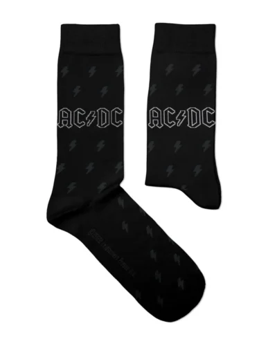 SOCKS AFFAIRS Calze di media lunghezza in morbido cotone BACK IN BLACK SOCKS Nero