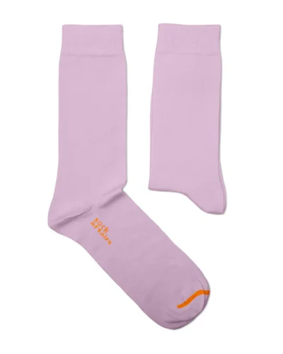 SOCKS AFFAIRS Calze di media lunghezza in morbido cotone LILAC SOCKS Rosa