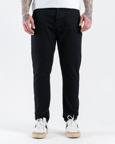 BERNA Jeans cropped bull basico 261274 Nero