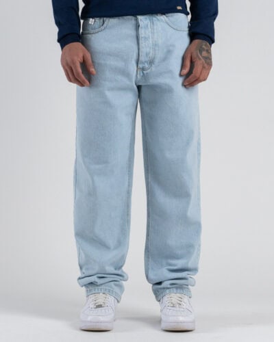 BL11 Jeans loose fit basico 46BLK05530 Azzurro chiaro