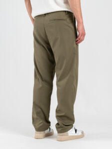 ESTASI Pantalone leggero con gamba morbida ed elastico in vita SANE’ EST Salvia (7)