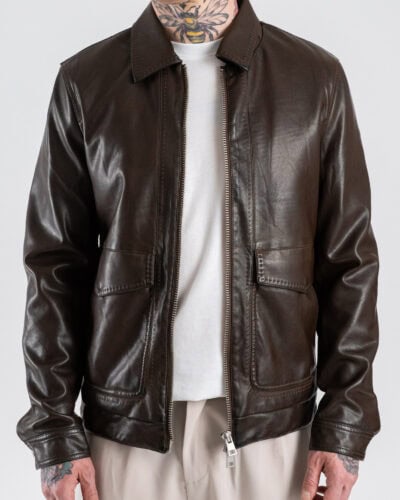 IMPERIAL Bomber regular in ecopelle V750224491 Moro