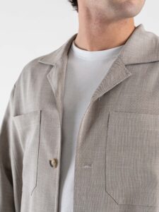 IMPERIAL Giacchetta da coordinato in poliviscosa con bottoni e tasconi frontali VL41LBR Beige (3)