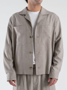 IMPERIAL Giacchetta da coordinato in poliviscosa con bottoni e tasconi frontali VL41LBR Beige (4)