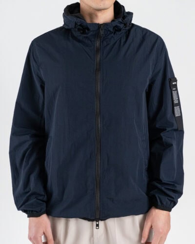 IMPERIAL Giacchetta regular con cappuccio e tasche U87531TB01 Blu Navy