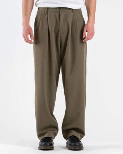 IMPERIAL Pantalone baggy da abito PE6ILBQ Army