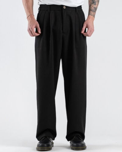 IMPERIAL Pantalone baggy da abito PE6ILBQ Nero