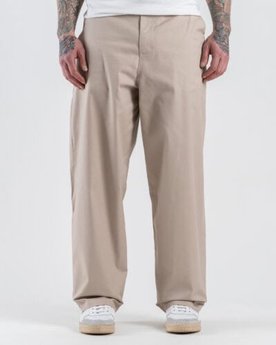 IMPERIAL Pantalone baggy in cotone elasticizzato PE6FLCD Beige
