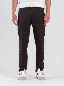 IMPERIAL Pantalone chinos da abito con gamba lunga PD3JLBQ Caffè (4)