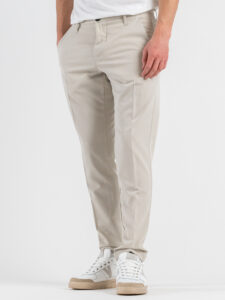 IMPERIAL Pantalone chinos da abito con gamba lunga PD3JLBQ Calce (2)
