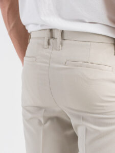 IMPERIAL Pantalone chinos da abito con gamba lunga PD3JLBQ Calce (4)