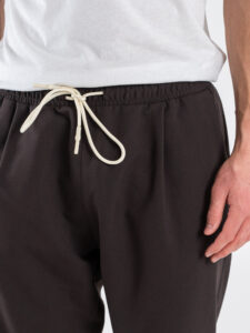 IMPERIAL Pantalone da abito con coulisse in vita e gamba morbida PC8QLBQ Caffè (5)