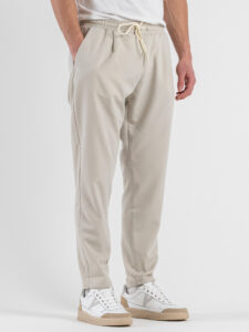 IMPERIAL Pantalone da abito con gamba morbida e coulisse in vita PC8QLBQ Calce (2)