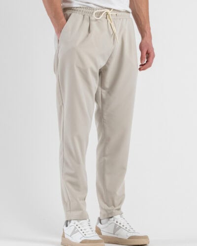 IMPERIAL Pantalone da abito con gamba morbida e coulisse in vita PC8QLBQ Calce