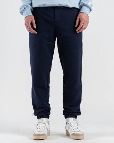 IMPERIAL Pantalone tuta regular in cotone con polsino sul fondo P8588P033 Blu