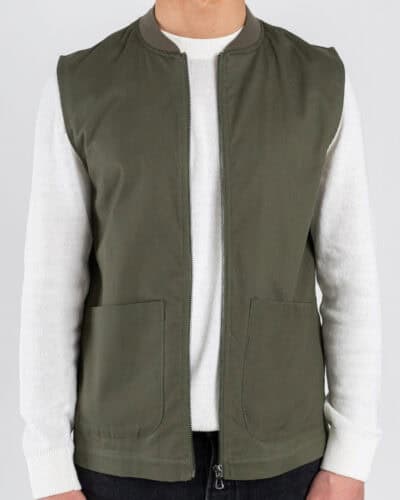 IMPERIAL Smanicato regular con tasche frontali L7564GIL Militare