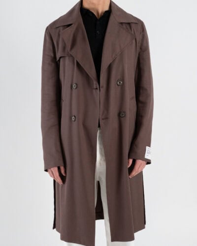 IMPERIAL Trench doppiopetto regular, lungo con cintura K5441K4950 Moro