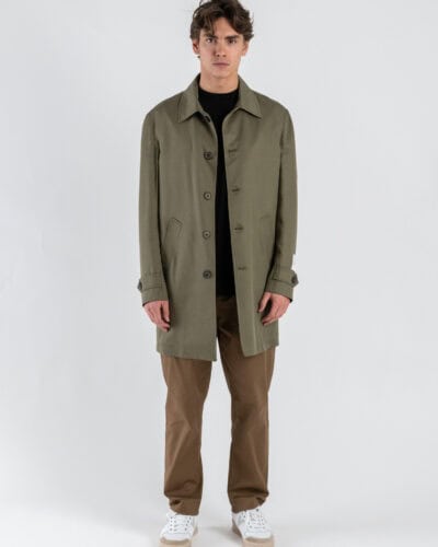 IMPERIAL Trench over 3/4 con colletto e bottoni K5441K4953 Salvia
