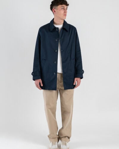 IMPERIAL Trench regular leggero con bottoni e colletto V6407E401 Blu