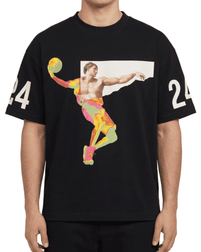 INDEPENDENT REPUBLIC T-shirt boxy fit con stampa SLAM DUNK Black