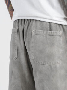 Jeans balloon morbido con coulisse in vita L815321 Grey (7)