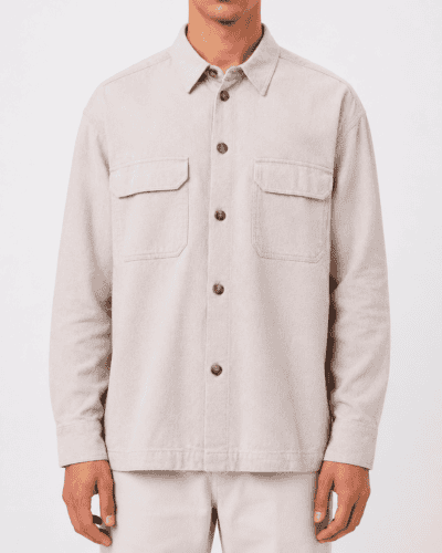ONLY&SONS Camicia over in misto lino con tasche frontali COLT 22036379 String