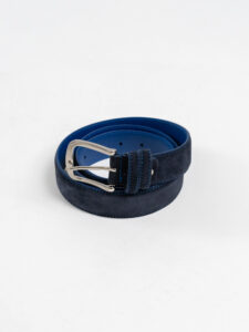 OVER-D Cintura in suede a contrasto OE1S2S6Z07 BluRoyal
