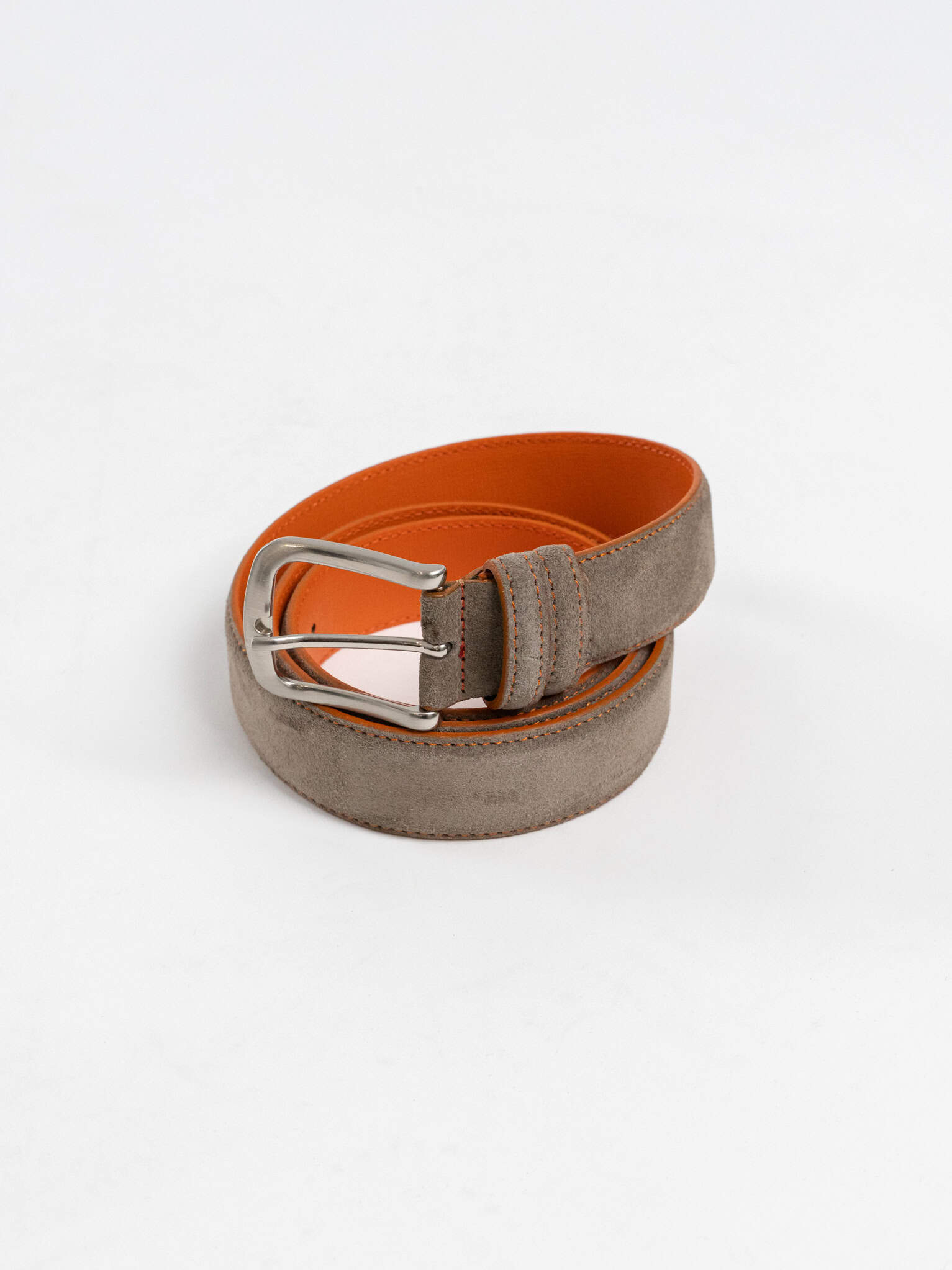 OVER-D Cintura in suede a contrasto OE1S2S6Z07 Taupe/Arancio