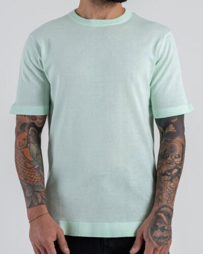 OVER-D T-shirt regular mezza manica in cotone OC1S2S6M11 Giada