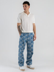 SEINSE Polo regular a mezza manica in cotone con scollo a V ME3187SS Off White (1)