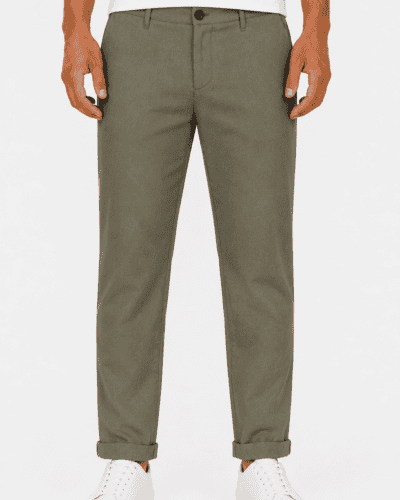 IMPERIAL Pantalone chinos da abito in lino PWB0LSJ River