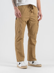 Coordinato con Bomber + Pantalone loose con tasconi laterali 2278 Khaki (7)
