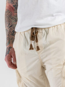 Coordinato con Bomber + Pantalone loose con tasconi laterali 2278 White (8)