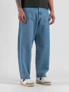 ESTASI Jeans balloon NICO PAZ Azzurro (3)