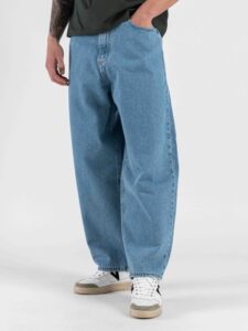 ESTASI Jeans balloon NICO PAZ Azzurro (5)