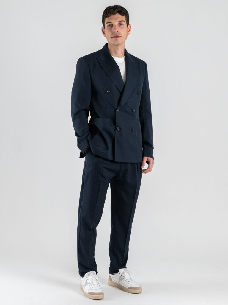 IMPERIAL Abito regular con Giacca a doppio petto Pantalone cropped N5441N5009 Navy 1 Abiti