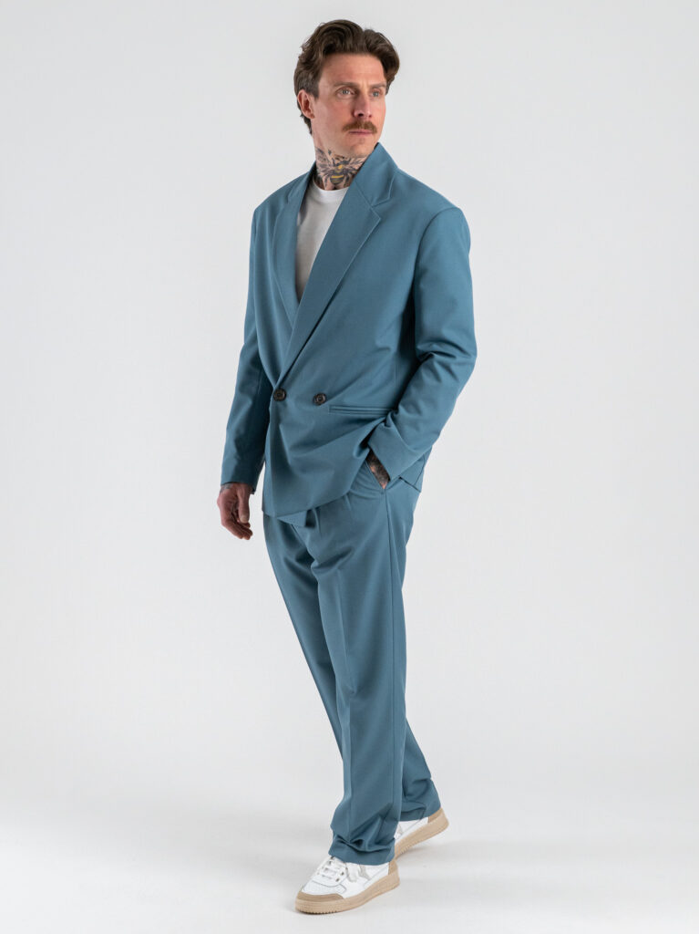 IMPERIAL Giacca abito over un petto e mezzo JZ1MLRD Petrolio 1 Abiti