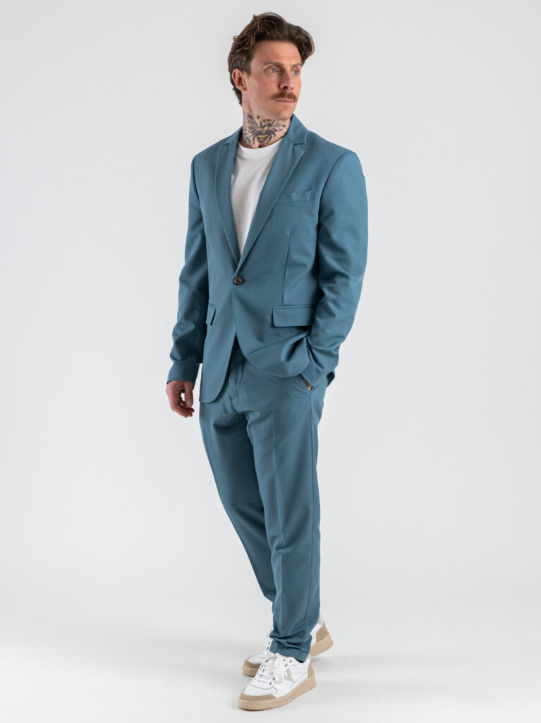 IMPERIAL Giacca monopetto da abito JZ0KLRD Petrolio 5 Abiti