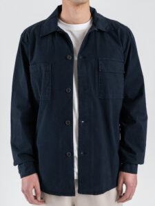 IMPERIAL Giacca regular in cotone con tasche frontali J64033G352 Navy (3)