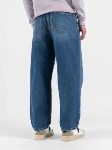 IMPERIAL Jeans Balloon con piccole rotture P5407WID00 Blu Denim (6)
