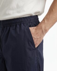 IMPERIAL Pantalone balloon con coulisse in cotone leggero P9090PNT6 Blu (1)