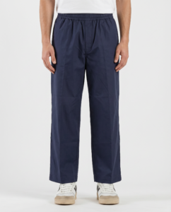 IMPERIAL Pantalone balloon con coulisse in cotone leggero P9090PNT6 Blu (1)