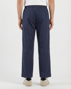 IMPERIAL Pantalone balloon con coulisse in cotone leggero P9090PNT6 Blu (2)