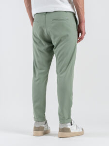 IMPERIAL Pantalone chinos da abito PWB0LBQ Salvia (12)