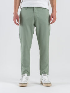 IMPERIAL Pantalone chinos da abito PWB0LBQ Salvia (8)
