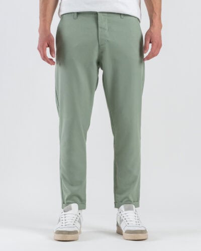 IMPERIAL Pantalone chinos da abito PWB0LBQ Salvia